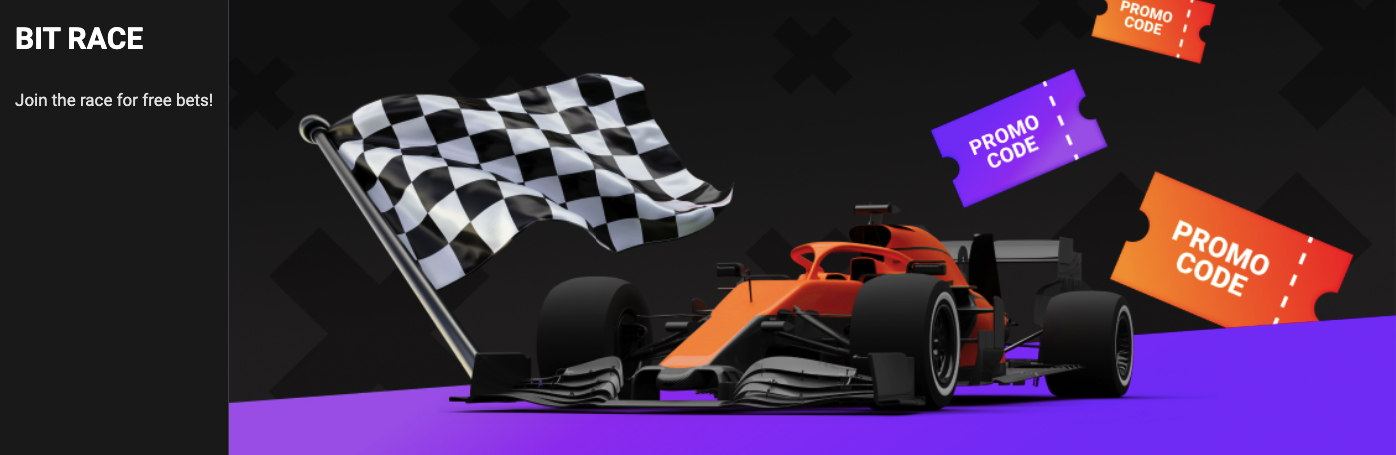 1xBit Bit Race - CryptoBets Promo Code